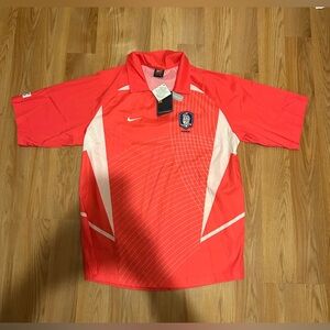 Vintage Nike South Korea 2002 World Cup ORGINAL  Home Jersey XL socce Futbol NWT